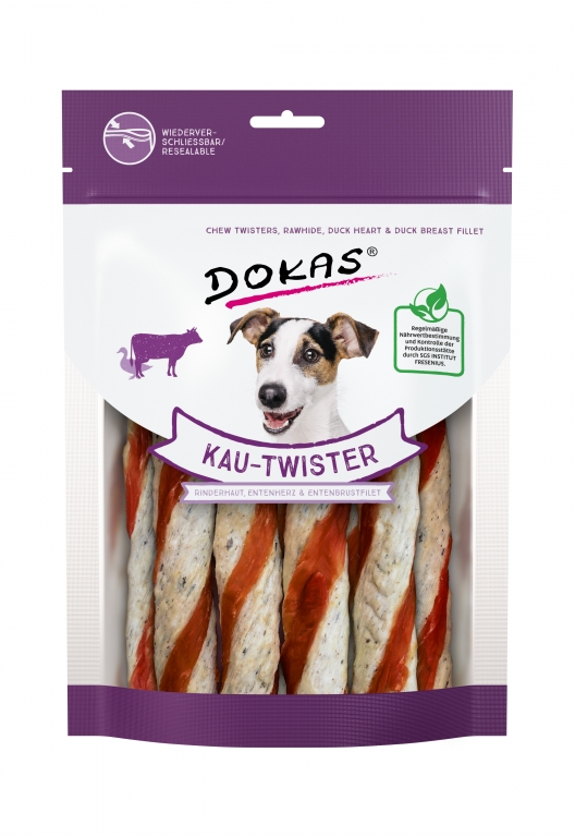 Dokas Twister - Piel de Vaca, Corazon Pato y Pechuga de Pato