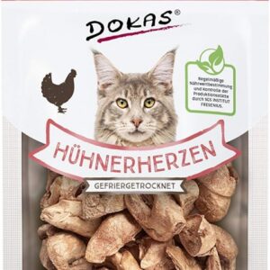 Dokas Gato - Corazones Pollo Liofilizados