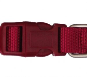 Collar Nylon Basic - Granate