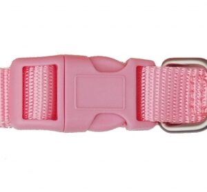Collar Nylon Basic - Rosa