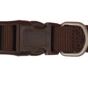Collar Nylon Basic - Marron