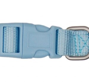 Collar Nylon Basic - Azul Cielo