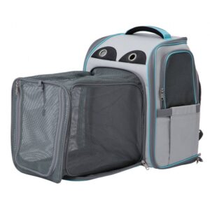 Mochila Fuji con Compartimento - Gris y Azul