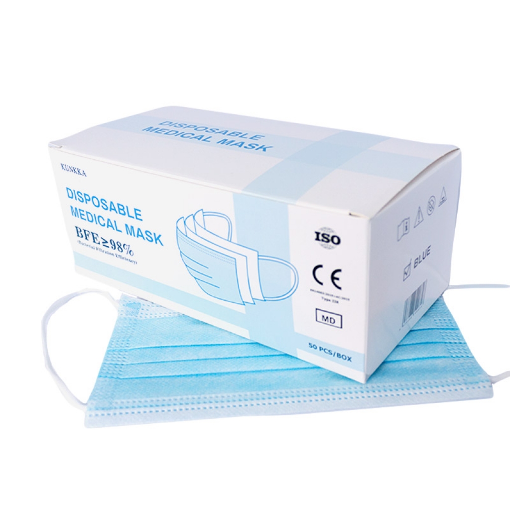 Mascarilla Tipo Iir (3capas) 50 Uds
