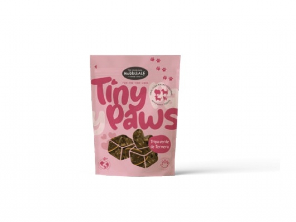 Tiny Paws - Tiras de Tripa Verde de Ternera