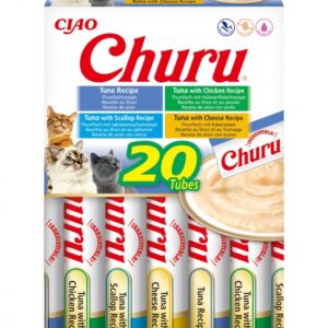 Churu Gato Caja Variedades 20 Sticks - Variedades de Atún