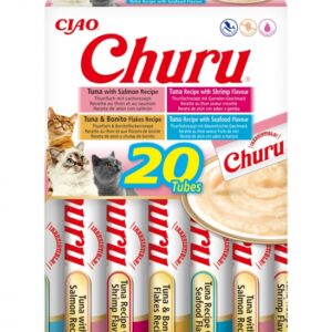Churu Gato Caja Variedades 20 Sticks - Variedades de Marisco