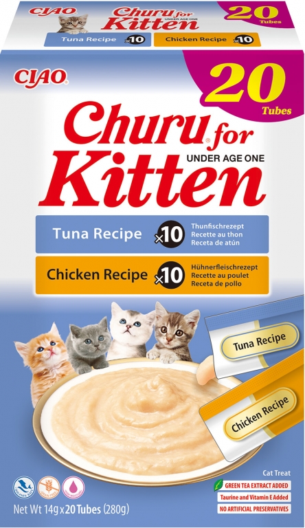 Churu Gato Caja Variedades 20 Sticks - Kitten