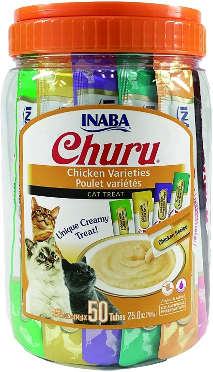 Churu Bote 50 Sticks - Variedades de Pollo