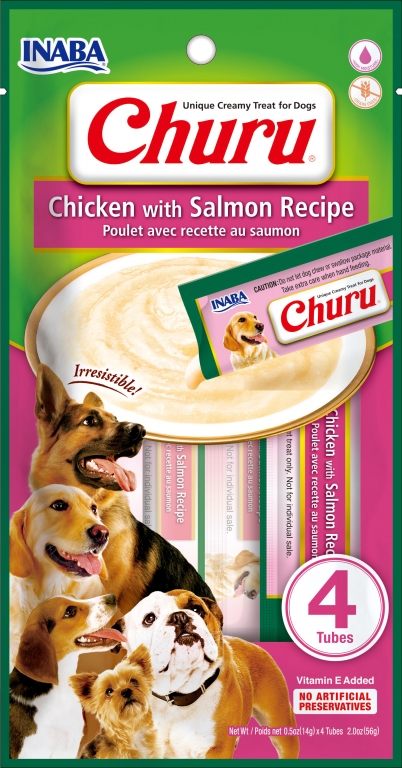 Churu Perro - Receta de Pollo con Salmón