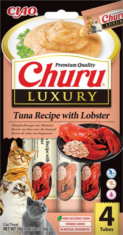 Churu Gato Luxury - Atún con Langosta