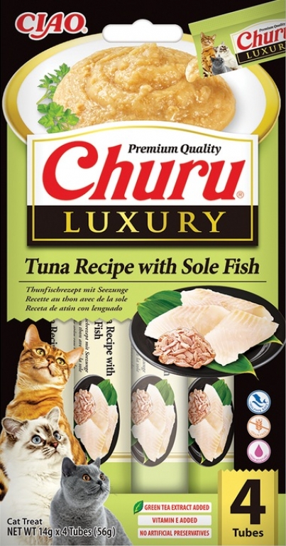 Churu Gato Luxury - Atún con Lenguado