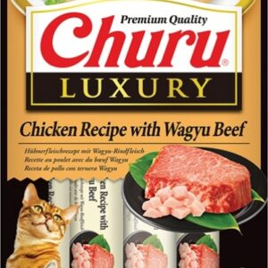 Churu Gato Luxury - Pollo con Wagyu