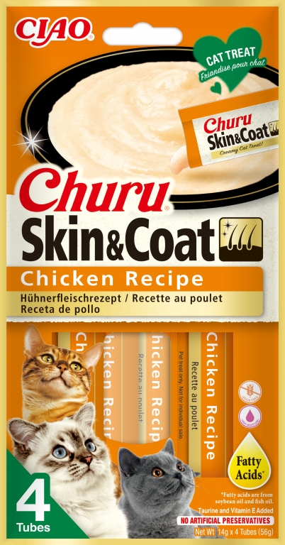 Churu Gato Skin & Coat - Pollo