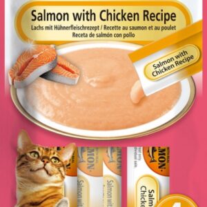 Churu Gato - Salmon con Pollo