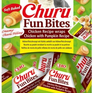 Churu Gato Fun Bites - Pollo con Calabaza