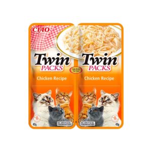 Churu Gato Twin Packs - Pollo en Caldo de Pollo