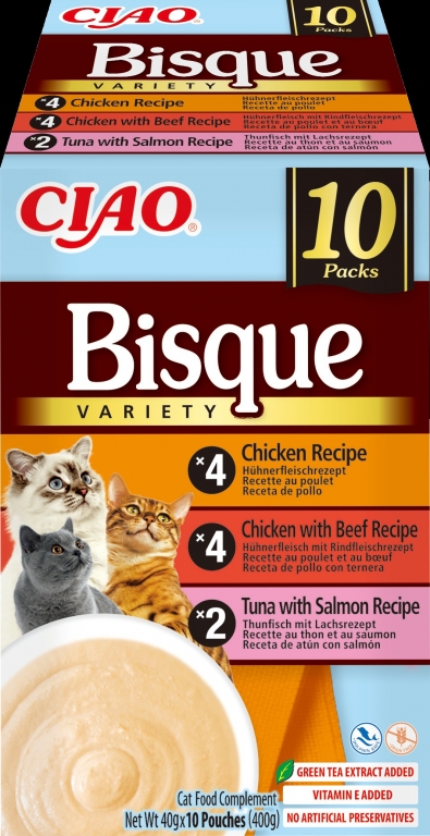 Churu Gato Bisque Variedades 1 - Varios Sabores