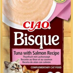 Churu Gato Bisque - Atún con Salmón