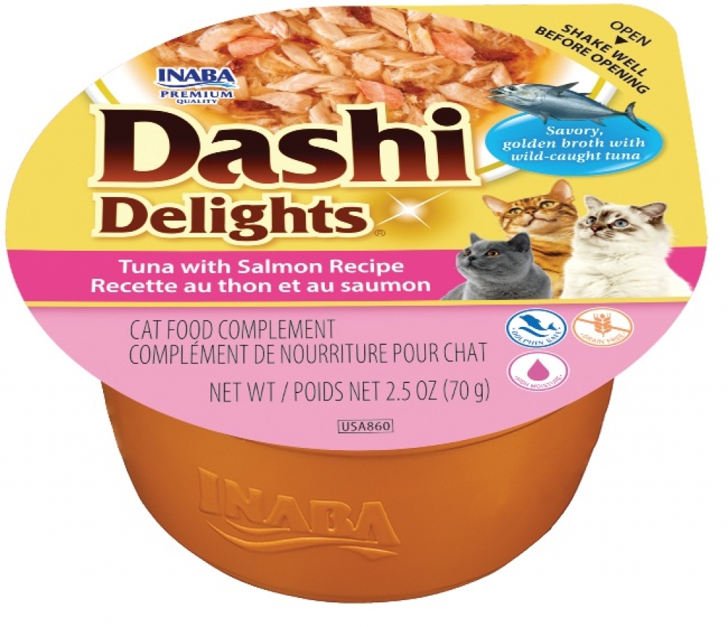 Churu Gato Dashi - Atún con Salmón