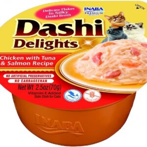 Churu Gato Dashi - Pollo con Atun y Salmon