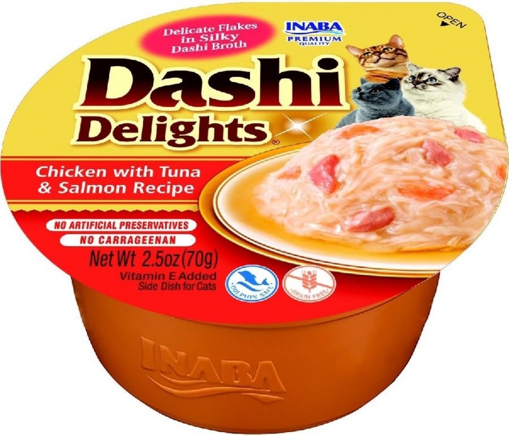 Churu Gato Dashi - Pollo con Atun y Salmon