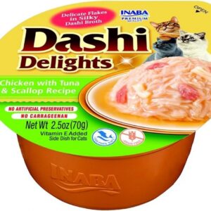Churu Gato Dashi - Pollo con Atun y Vieira