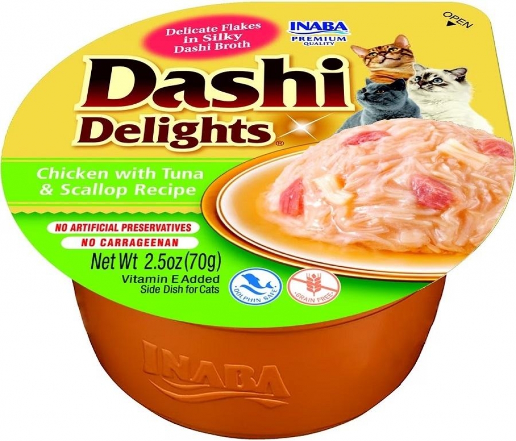 Churu Gato Dashi - Pollo con Atun y Vieira