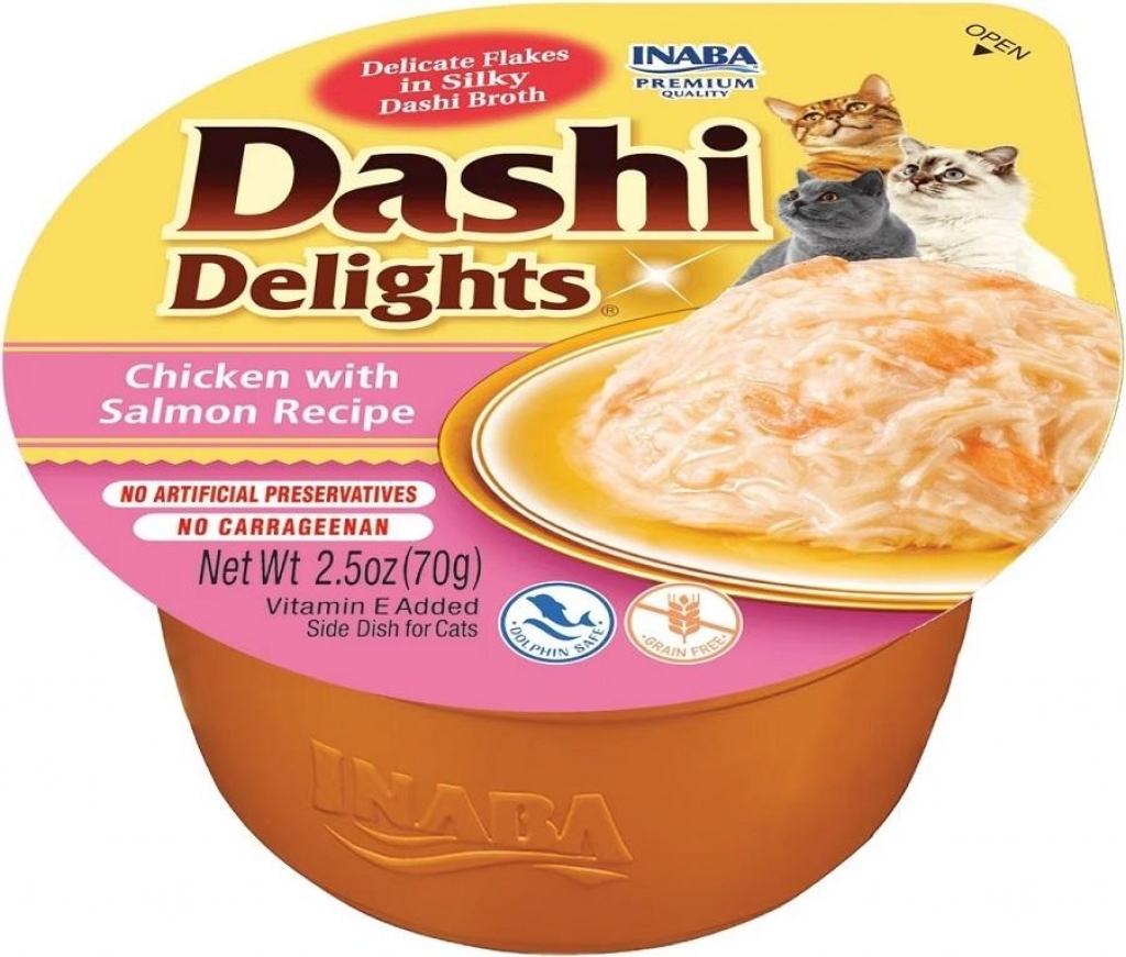 Churu Gato Dashi - Pollo y Salmón