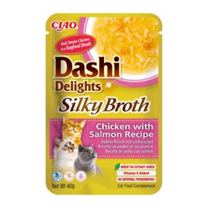 Dashi Gato Silky Broth - Pollo y Salmón