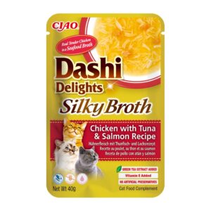 Dashi Gato Silky Broth - Pollo, Atún y Salmón