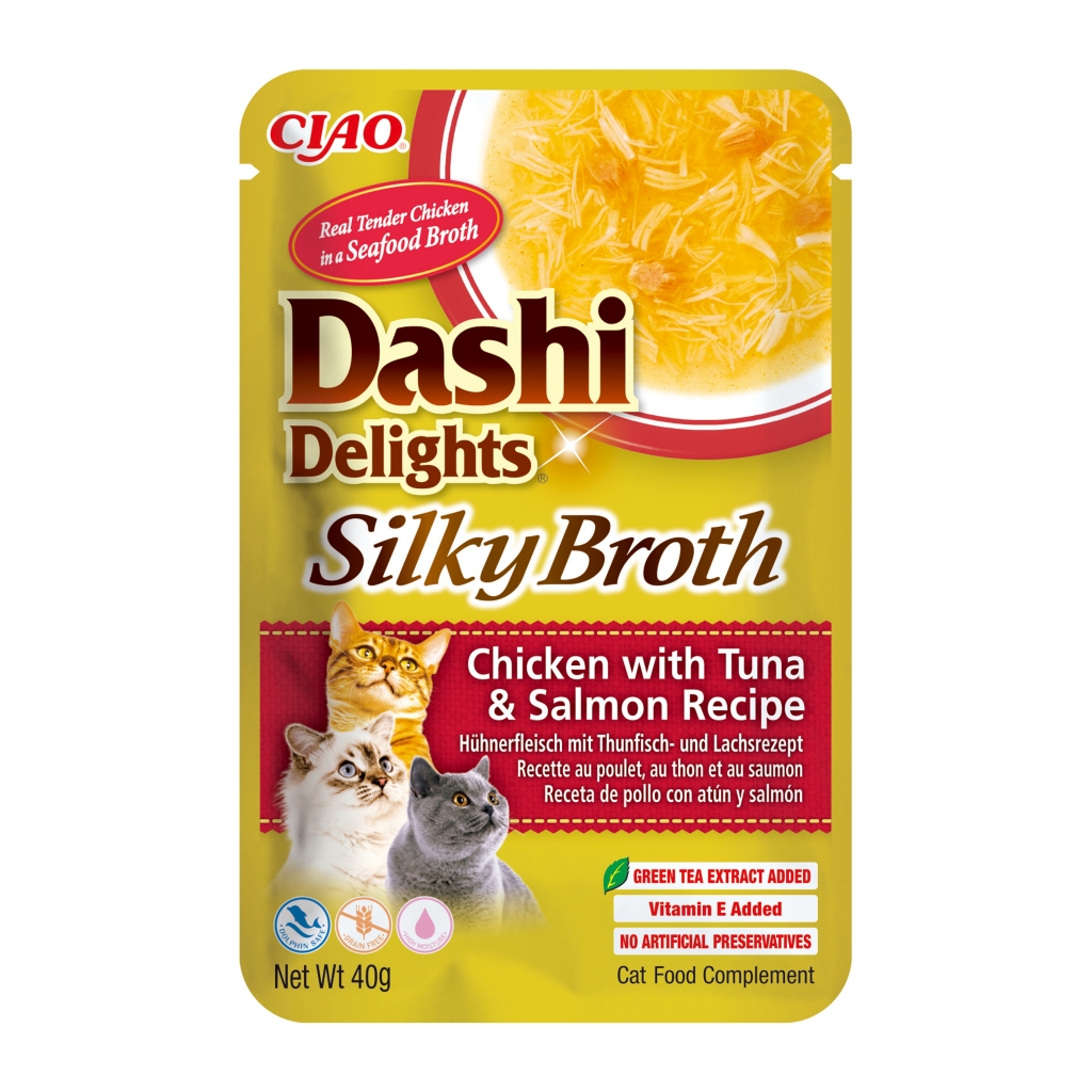 Dashi Gato Silky Broth - Pollo, Atún y Salmón