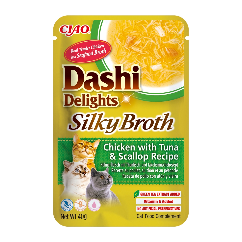 Dashi Gato Silky Broth - Pollo, Atún y Vieira