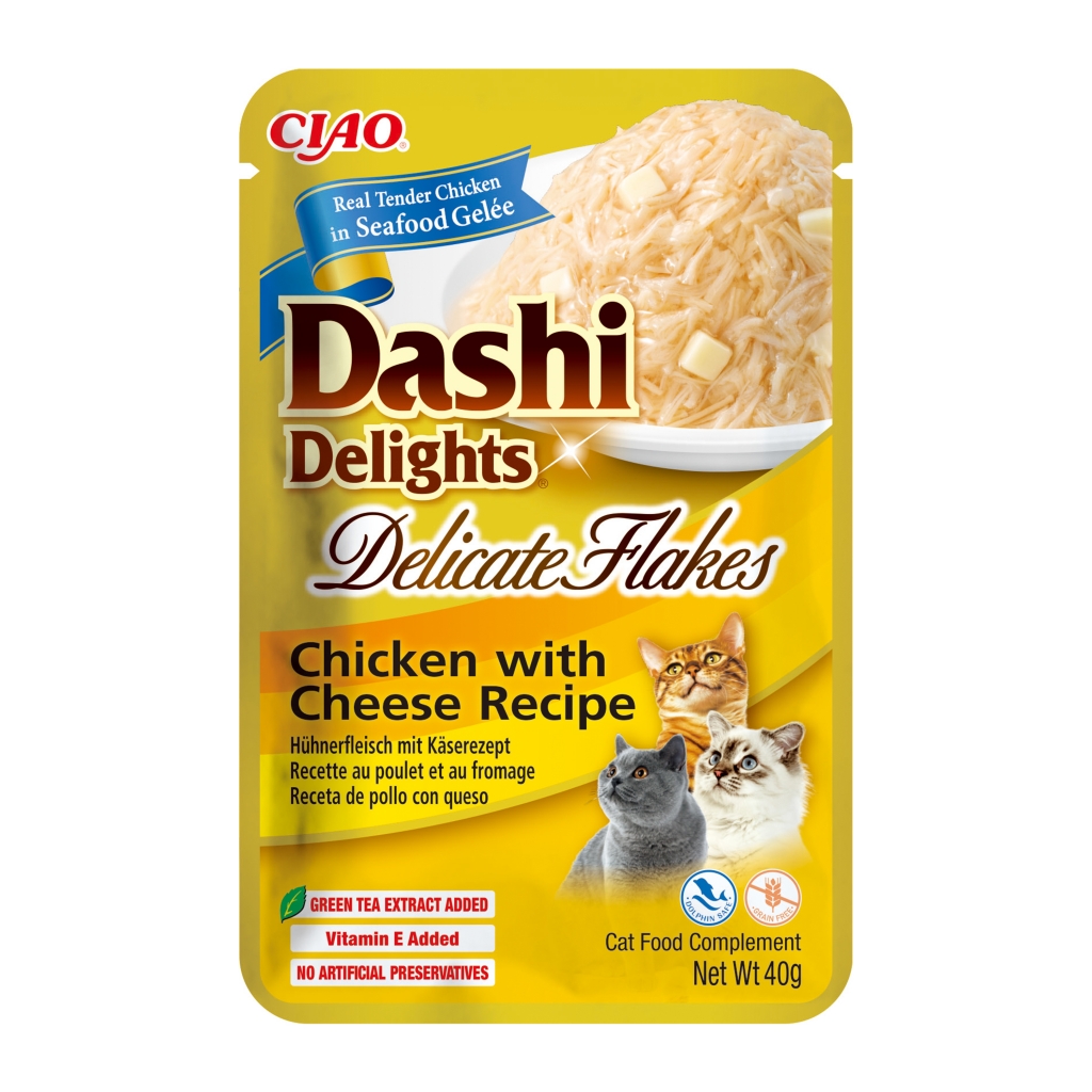 Dashi Gato Delicate Flakes - Pollo y Queso