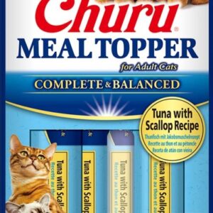 Churu Cat Meal Topper - Atún con Vieira
