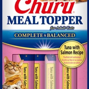 Churu Cat Meal Topper - Atún con Salmón