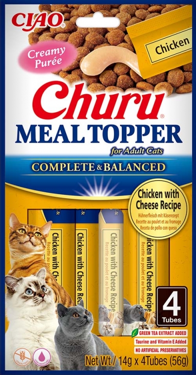 Churu Cat Meal Topper - Queso