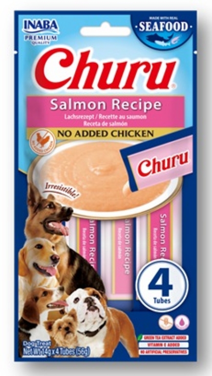 Churu Perro - Receta de Salmón