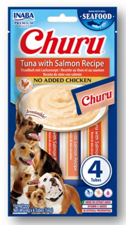 Churu Perro - Receta de Atún con Salmón