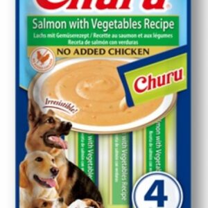 Churu Perro - Receta de Salmón con Verduras