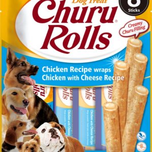 Churu Perro Rolls - Pollo con Queso