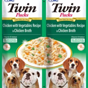 Churu Perro Twin Packs - Pollo con Guiso de Verduras en Caldo de Pollo