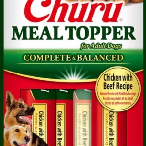 Churu Dog Meal Topper - Pollo y Buey