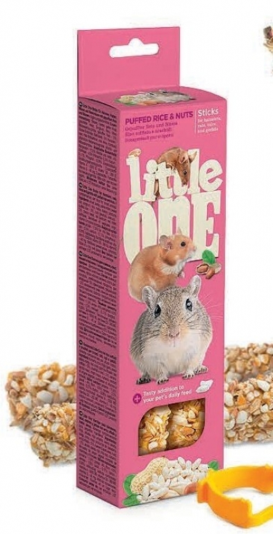 Little One Stick - Arroz Inflado y Frutos Secos