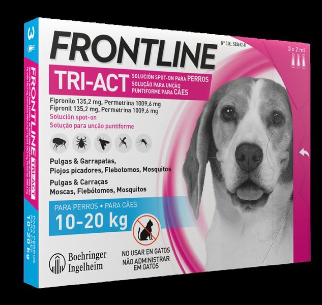 Frontline Tri-Act 10-20 Kg - Antiparasitarios