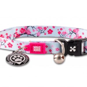 Collar Gato Cherry Bloom