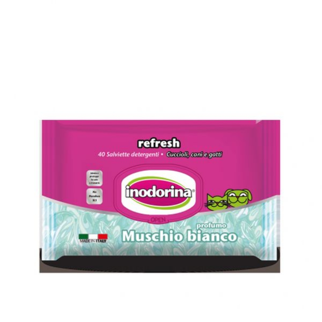 Toallitas Inodorina Extra - Musgo Blanco