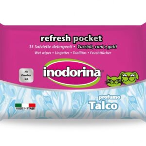 Toallitas Inodorina Pocket - Talco