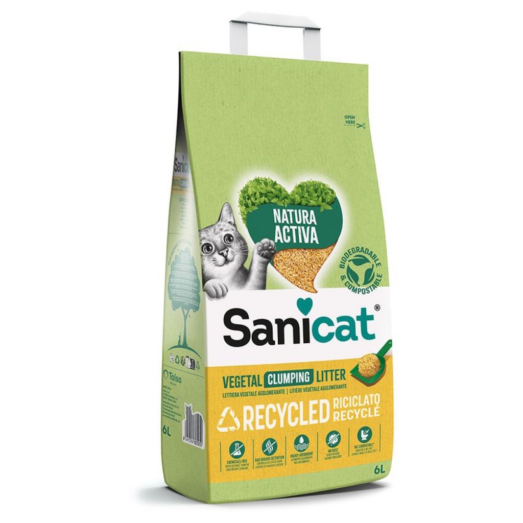 Sanicat 100% Corn - sem Cor, Sabor, Odor