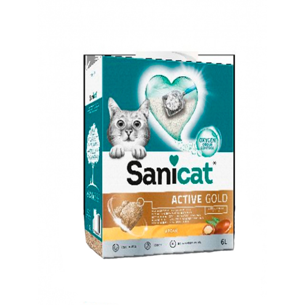 Sanicat Active Gold - Sin Color, Sabor, Olor